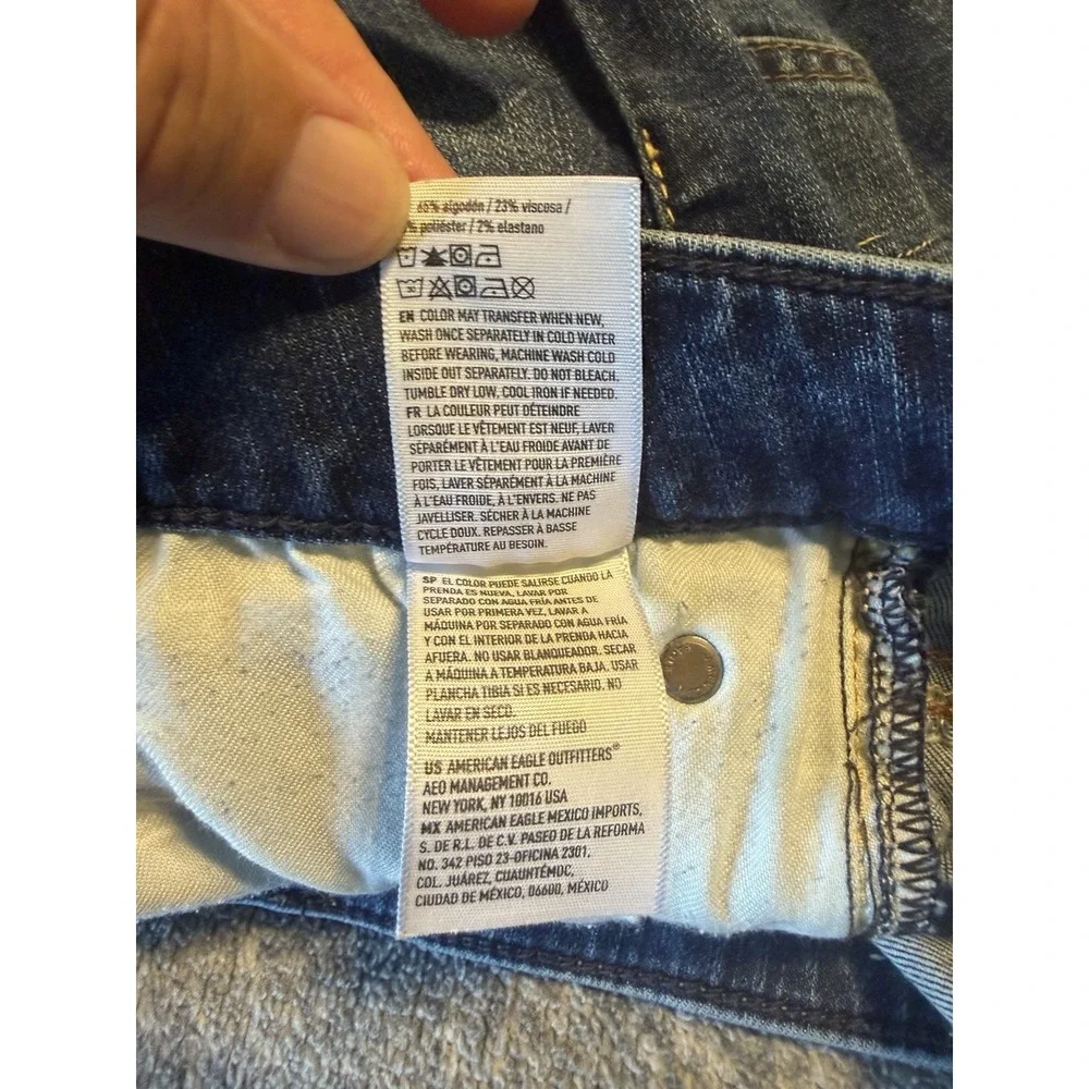 American Eagle Outfitters Airflex Jeans 36x30 Distressed‎ Stretch
